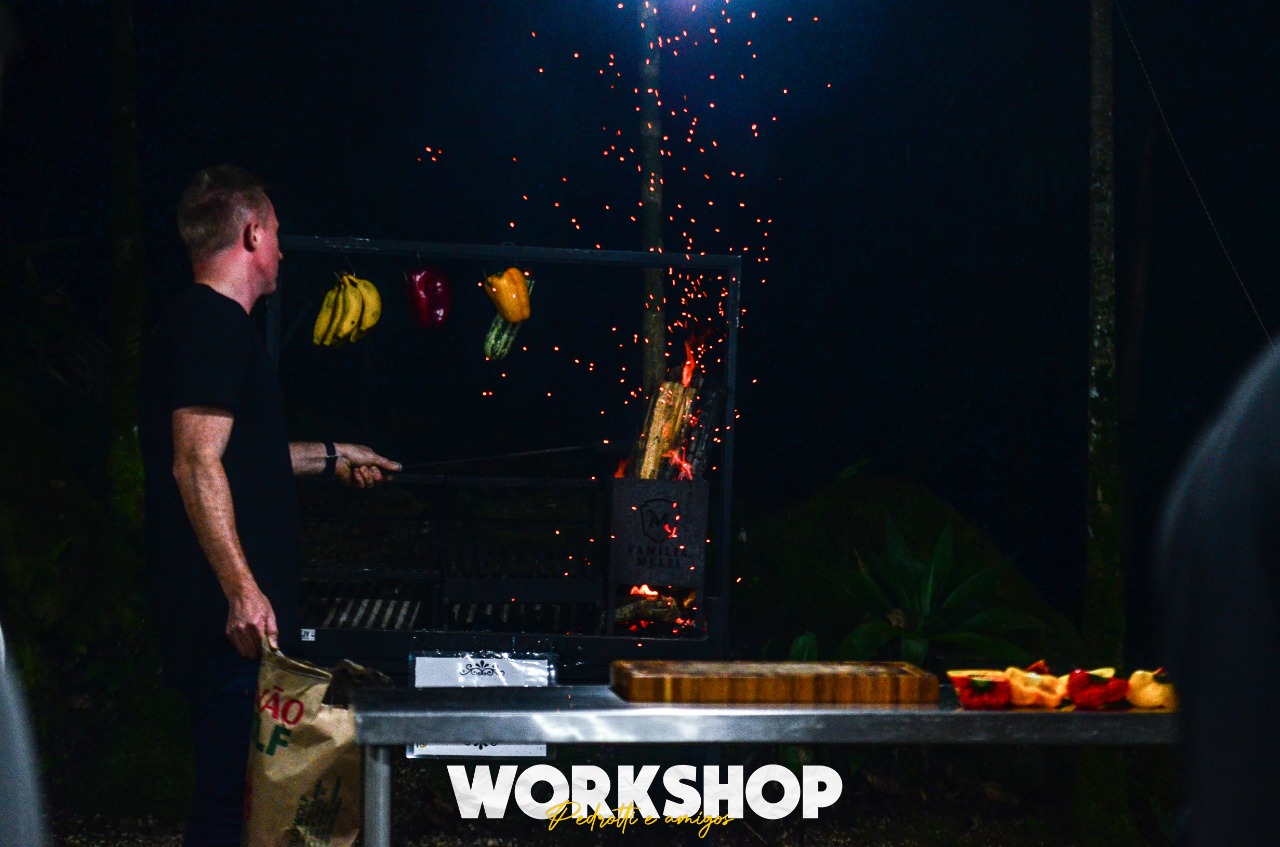 Foto do workshop de carnes